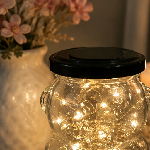 You Are Enough” Inspirational Bear Light Jar 💜✨