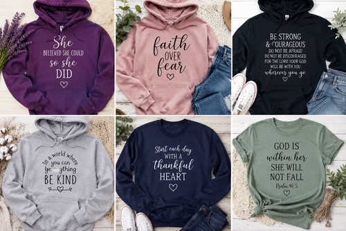 Inspirational Graphic Hoodie