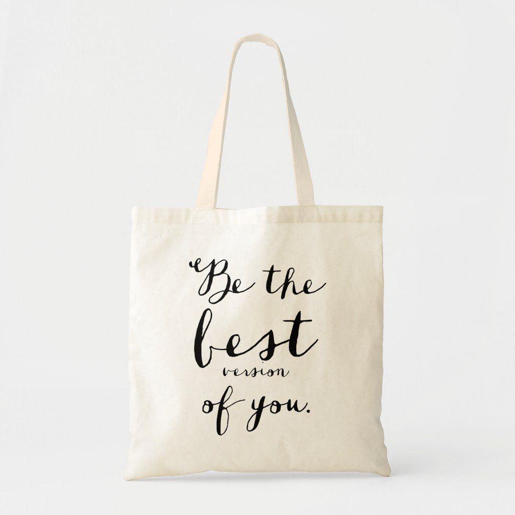 Customizable Inspirational Message Bag