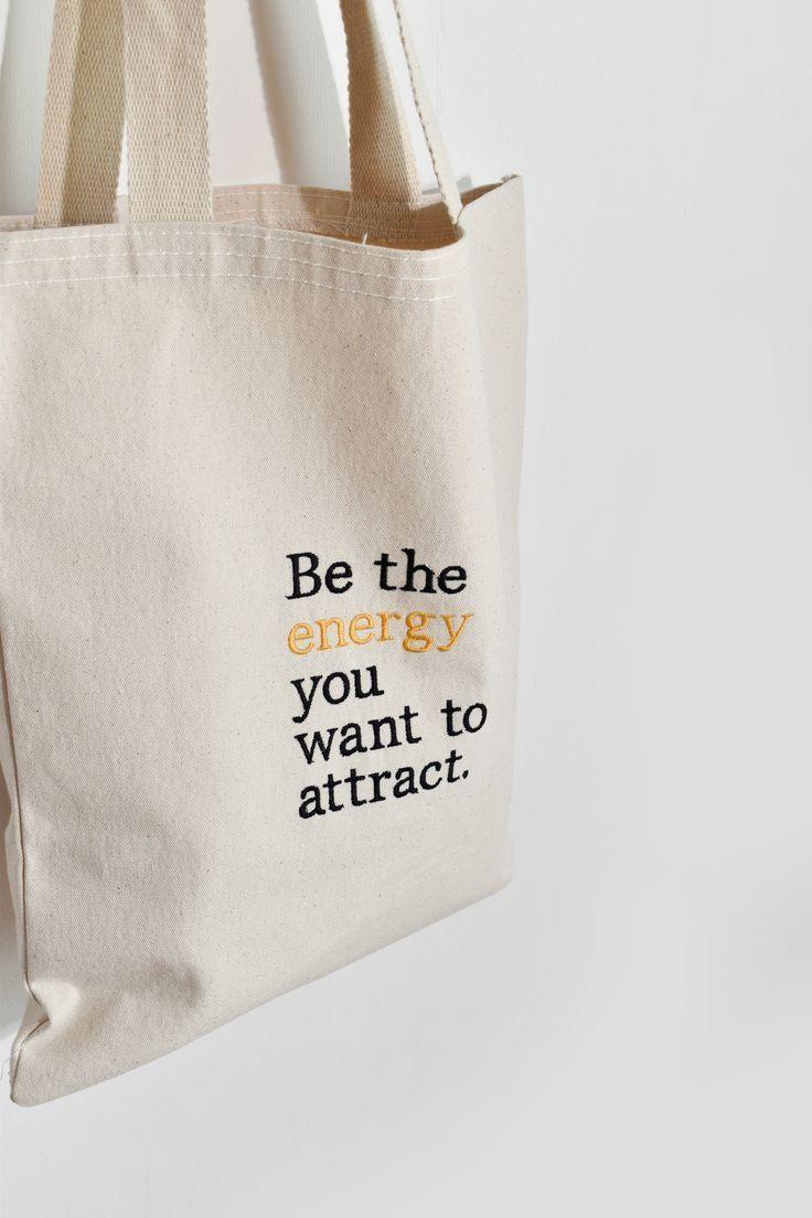 Customizable Inspirational Message Bag