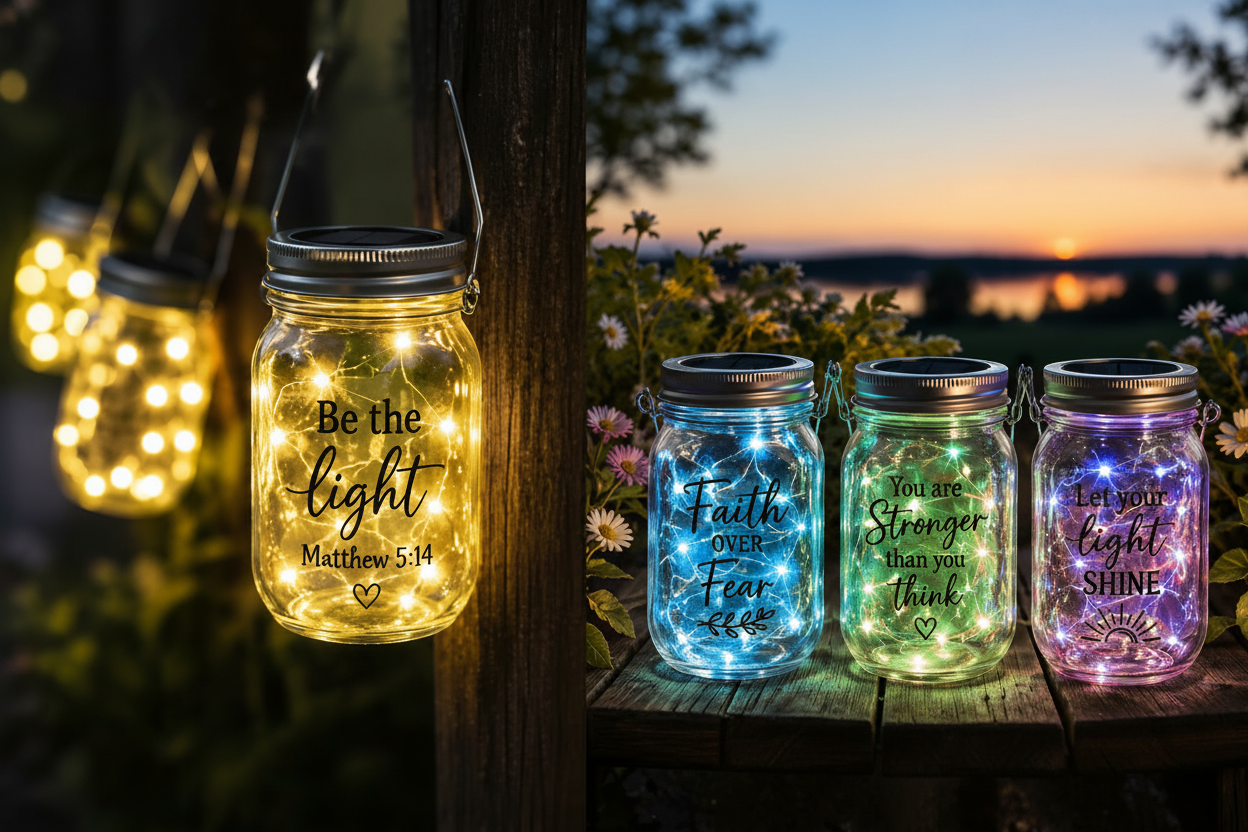 Mason Jar Lights - Multicolor